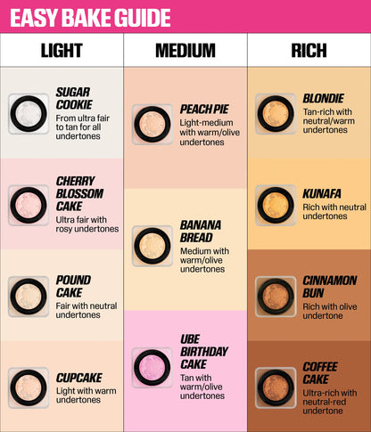 EASY BAKE LOOSE BAKING & SETTING POWDER - US 3340