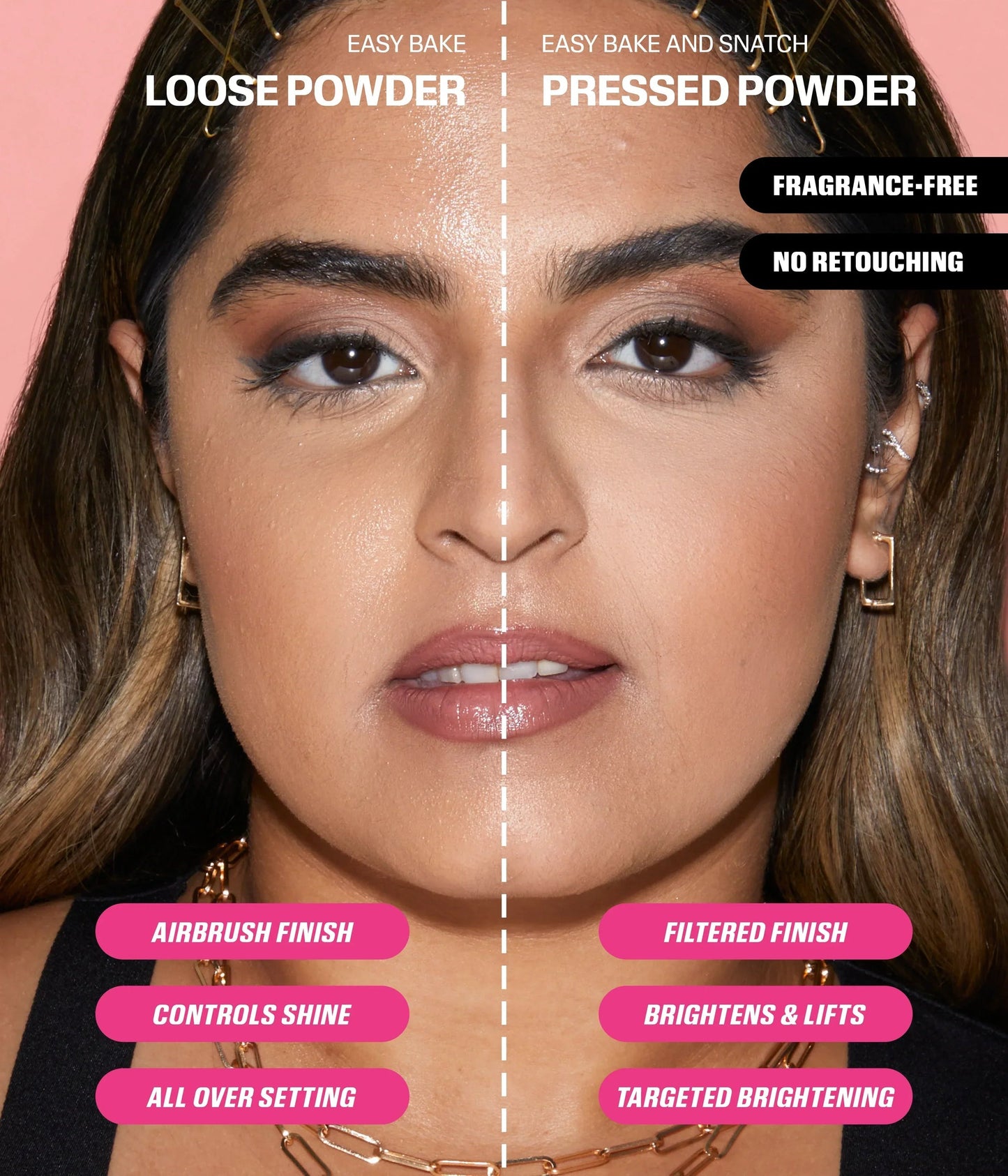 EASY BAKE FRAGRANCE FREE LOOSE BAKING AND SETTING POWDER - US 1808