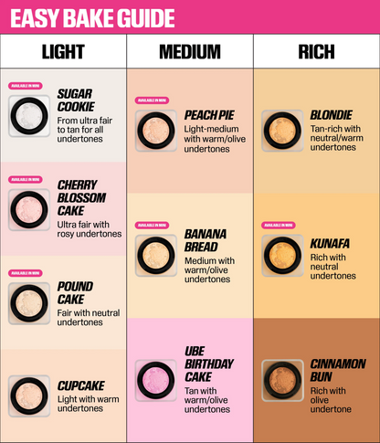 MINI EASY BAKE LOOSE BAKING & SETTING POWDER - US 0140