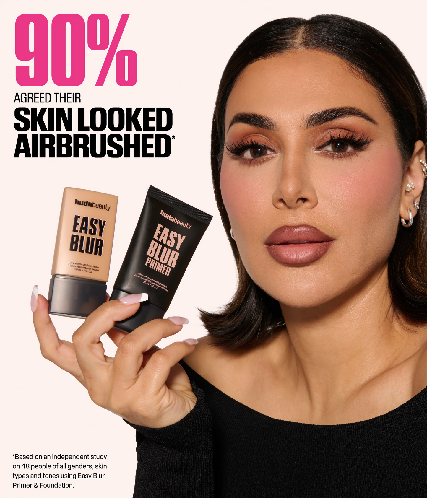 MINI EASY BLUR SILICONE-FREE SMOOTHING & PORE MINIMIZING PRIMER - US 6580